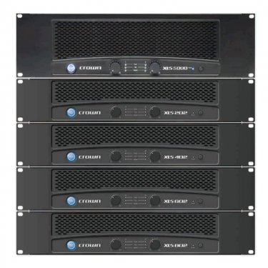 内蒙Crown,XLS 202,XLS 405,XLS 602,XLS 802,XLS 5000,功放,功率放大器,后级功放,大功率功放,会议
