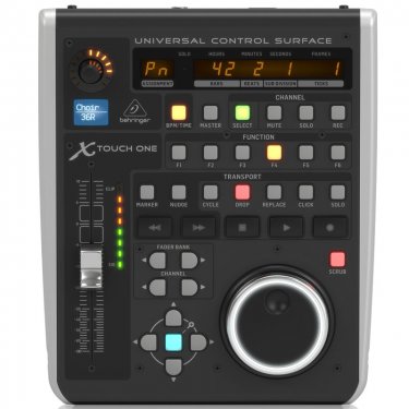 内蒙百灵达 Behringer X-TOUCH ONE 软件控制器 数字控制台 DAW遥控器 PRO Tools Cubase软件控制台调音台 MIDI控制台