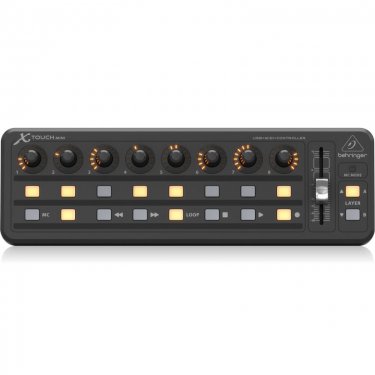 内蒙百灵达 Behringer X-TOUCH MINI 软件控制器 数字控制台 DAW遥控器 PRO Tools Cubase软件控制台调音台