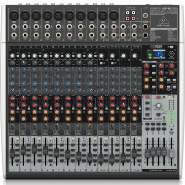 内蒙百灵达 Behringer X2442USB 模拟调音台 USB声卡调音台 直播K歌调音台