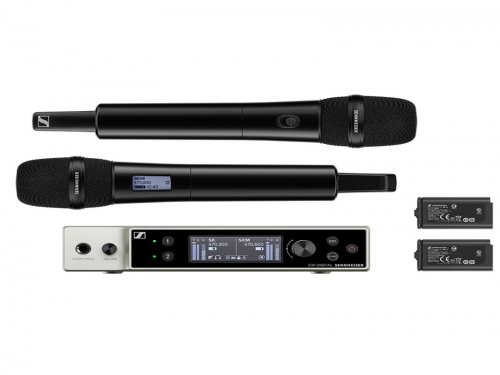 内蒙森海赛尔 EW-DX 835-S SET 一拖二无线麦克风 教学会议舞台演出直播无线话筒 Sennheiser